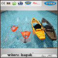 Simple assise sur le haut du bas Kayak Kayak transparent avec siège de kayak de luxe